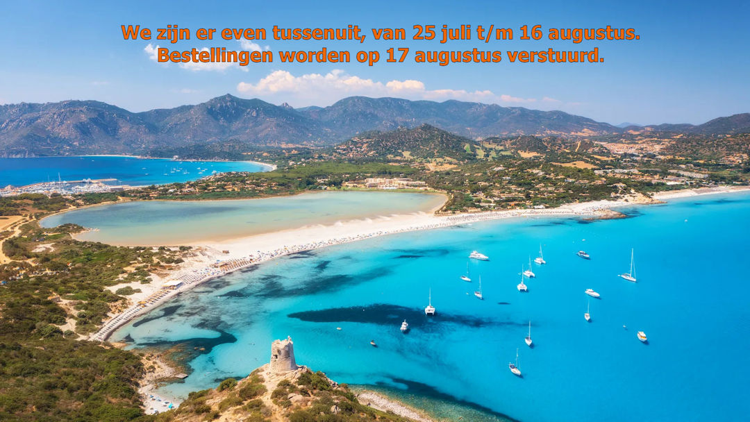 Vakantie sluiting, 25juli-16augustus